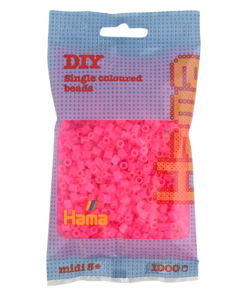 Hama pussi 1000 fuksia neon