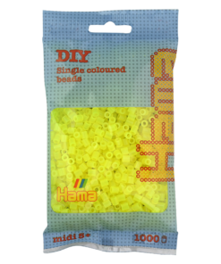 Hama pussi 1000 keltainen neon